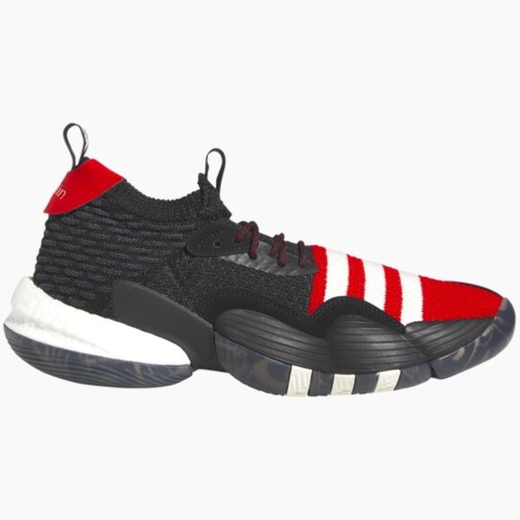 Adidas [NEW] Trae Young 2 Chinese New Year Black Red White IF2163 - Picture 1 of 5